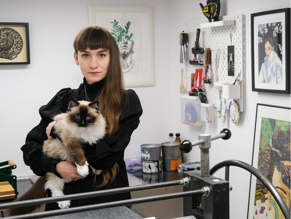 Presses, Inks, and Persistence: My Return to Printmaking